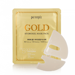 Гидрогелевая маска Petitfee Gold Hydrogel Mask Pack - фото 4648