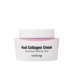 Увлажняющий лифтинг- крем с коллагеном Real collagen cream Meditime - фото 5161