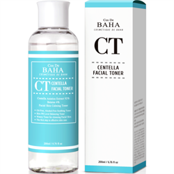 Успокаивающий тонер с центеллой Centella facial toner Cos De BAHA - фото 5363