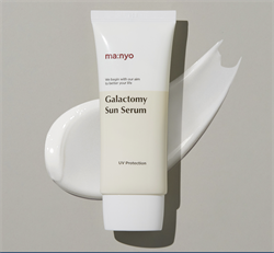 Увлажняющая солнцезащитная сыворотка Manyo Galactomy Moisture Sun Serum SPF 50+ PA++++ - фото 5409