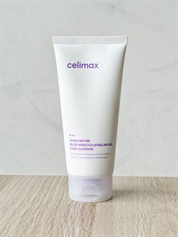 Мягкая очищающая пенка Derma Nature Relief Madecica pH Balancing Foam Cleansing Celimax - фото 5544