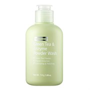 Энзимная пудра с зелёным чаем Green Tea & Enzyme Powder Wash By Wishtrend